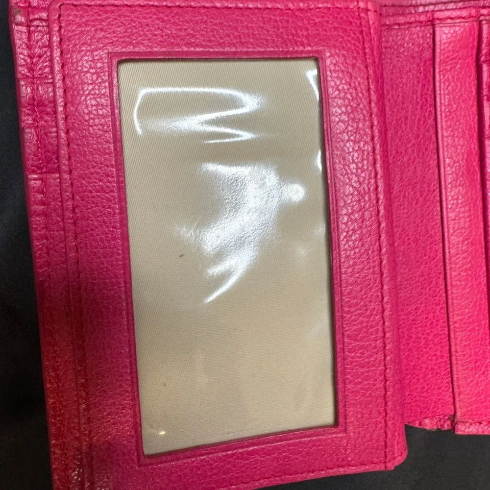 Dior Lady Charm Wallet in Pink 💗 w/ Cannage stitching & silver-tone 
